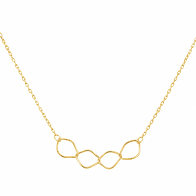 گردنبند چهار حلقه عکس محصول