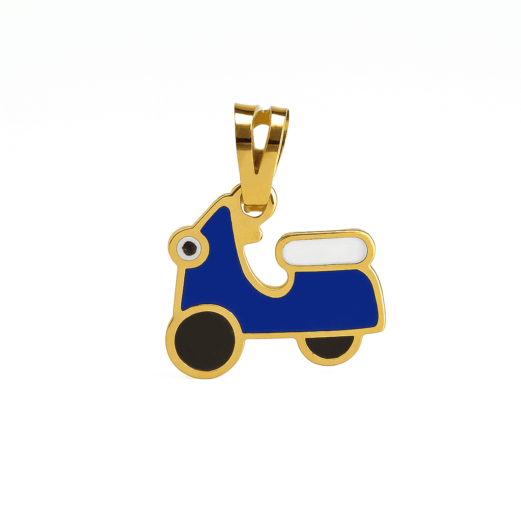 آویز مینا کاری وسپا عکس محصول