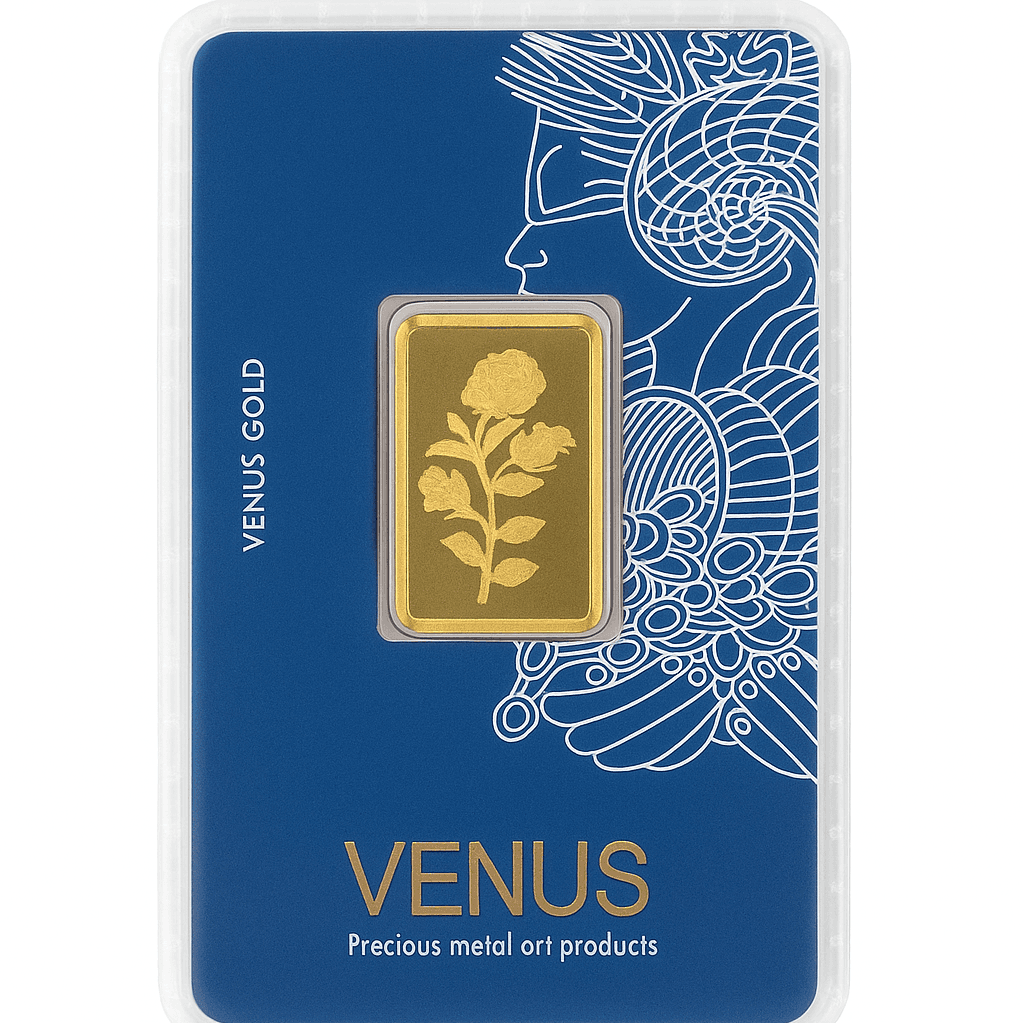 شمش طلا 1 گرمی ونوس 18 عیار
 عکس محصول