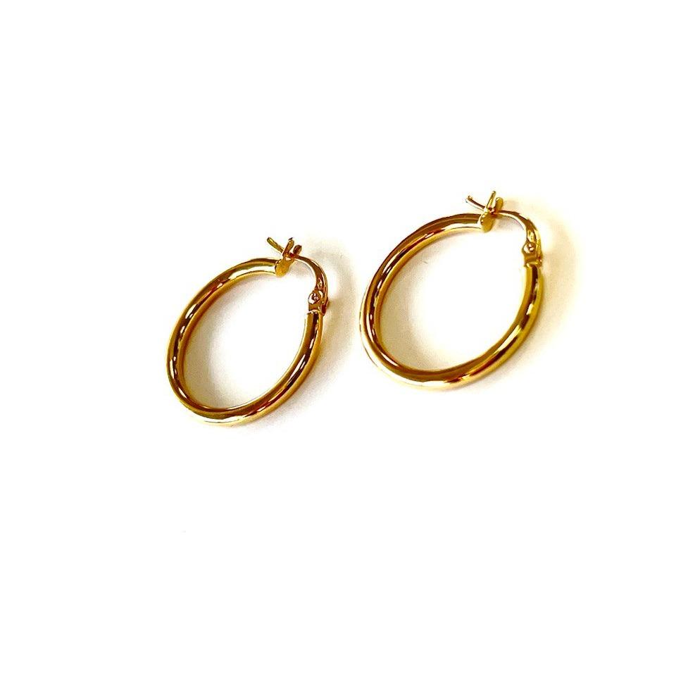 گوشواره حلقعه ای ساده  عکس محصول