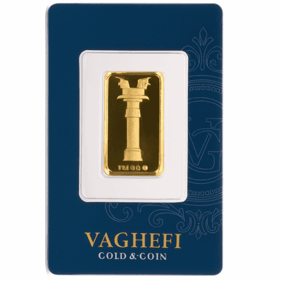 شمش طلا 10گرمی 24 عیار عکس محصول