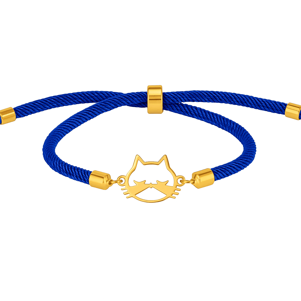 دستبند طلا گربه عکس محصول
