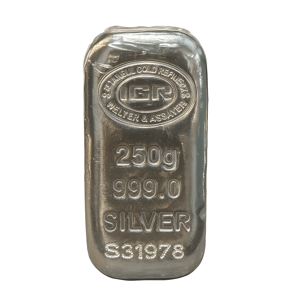 شمش نقره 250 گرمی IGR عکس محصول