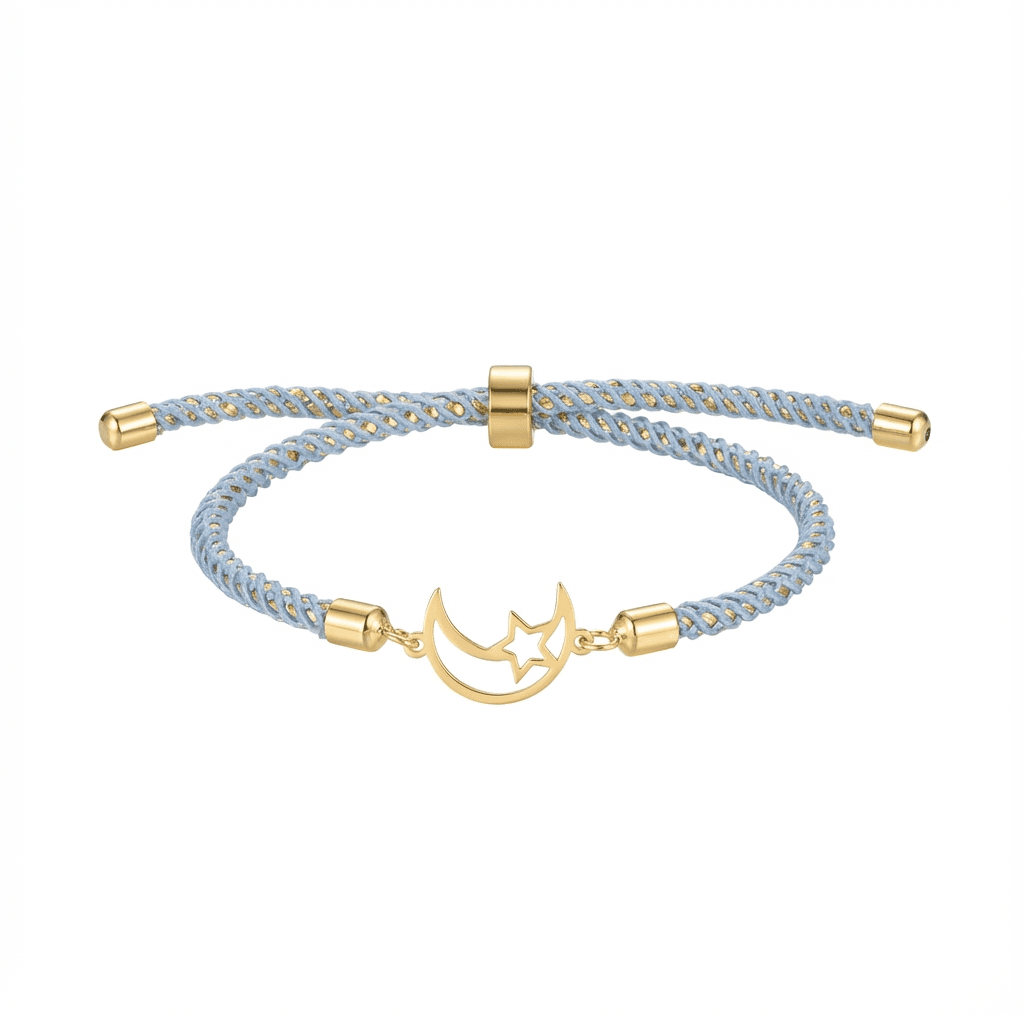 دستبند ماه و ستاره  عکس محصول