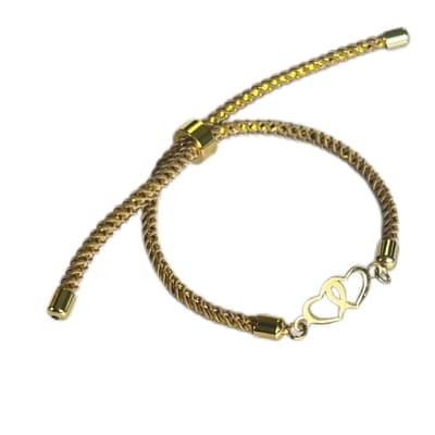 دستبند دو قلب عکس محصول