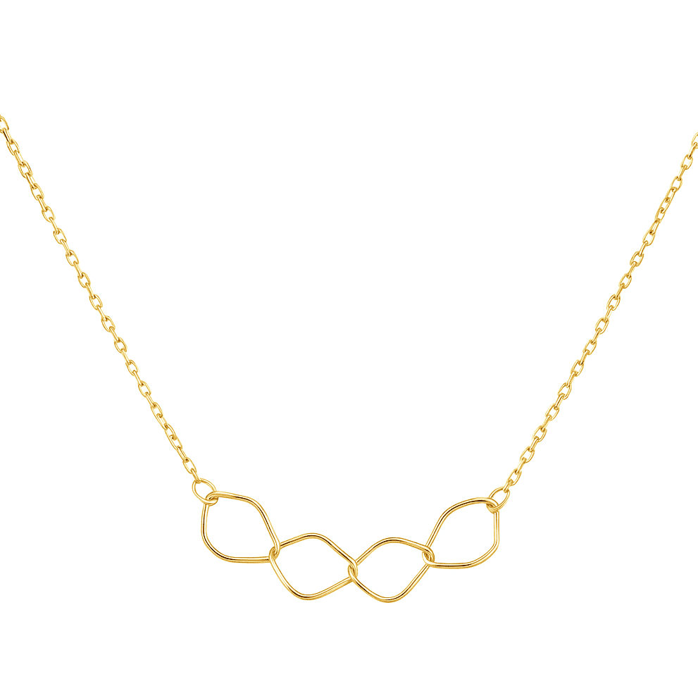 گردنبند چهار حلقه عکس محصول