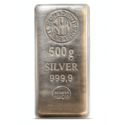 شمش نقره 500 گرمی NADIR عکس محصول