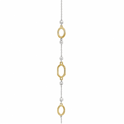 دستبند لوکس دو رنگ عکس محصول