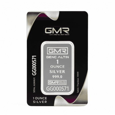 شمش نقره 1 اونسی GMR عکس محصول